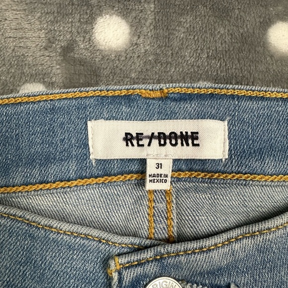 Re/Done Super Slim Jeans, NWT $395, Size 31 - Picture 6 of 9